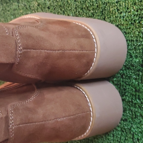 Like New Sonoma Good For Life Enigma Wedge Platform Heel, Zipper Sides,Lace Up - Picture 6 of 11